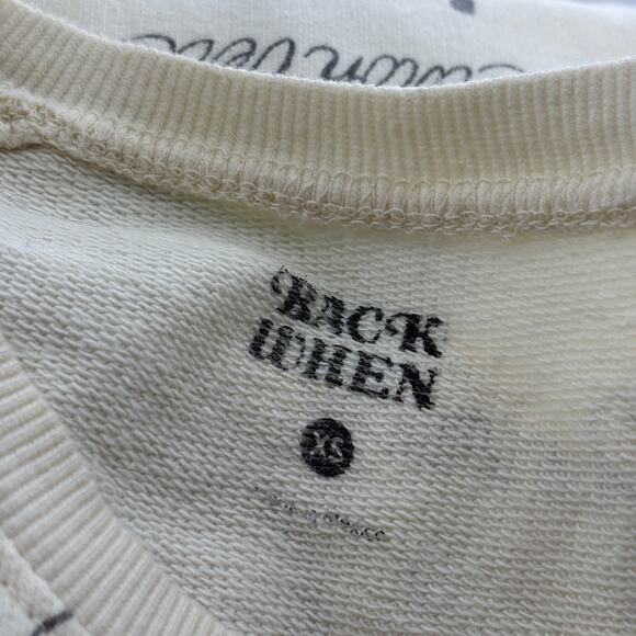 Anthropologie Back When White Fruit Medley Pullover Sweatshirt - Picture 10 of 11